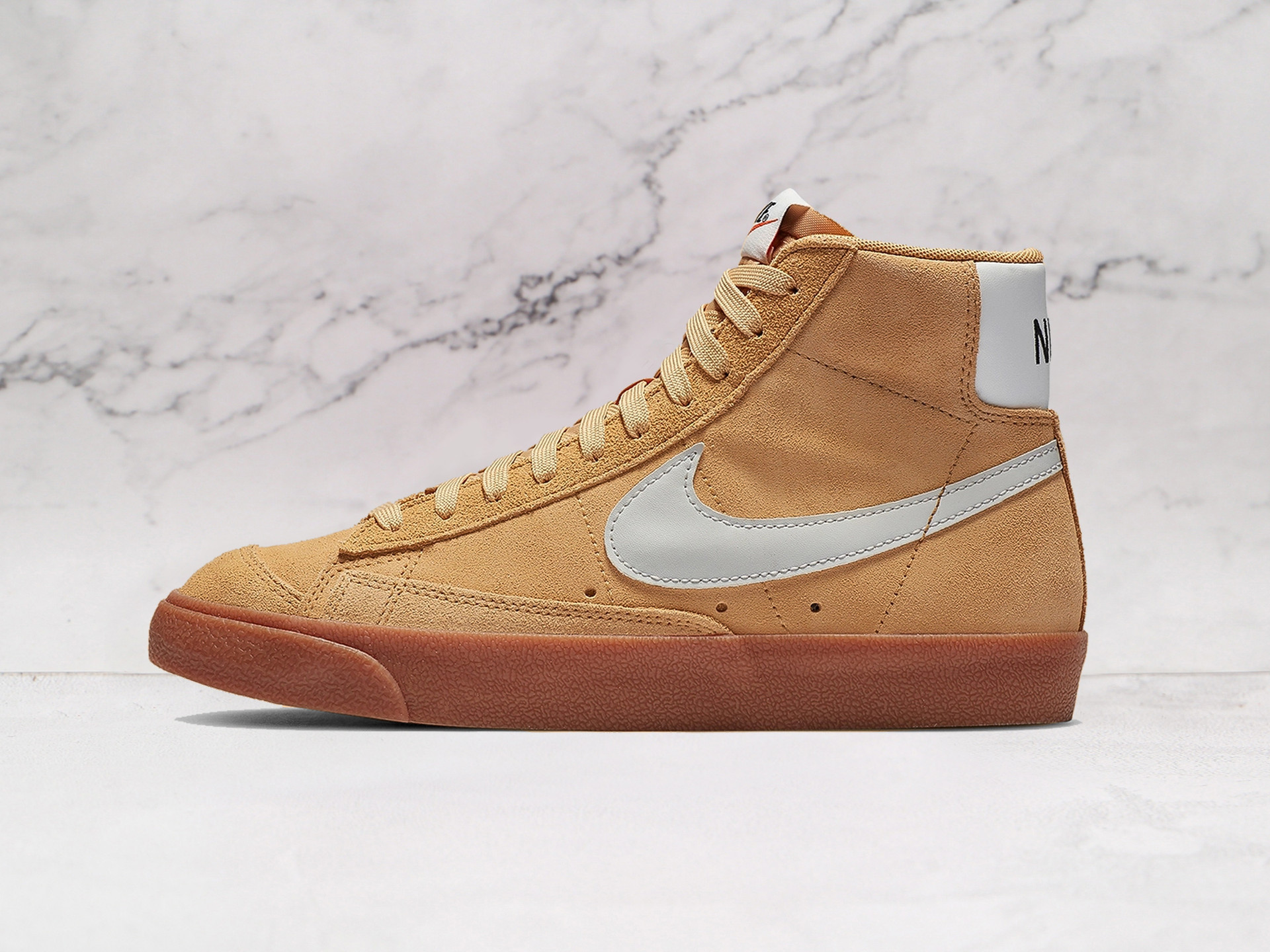 Nike Blazer Mid '77 Twine Honeycomb – Suede and Leather Upper with Gum Rubber Outsole