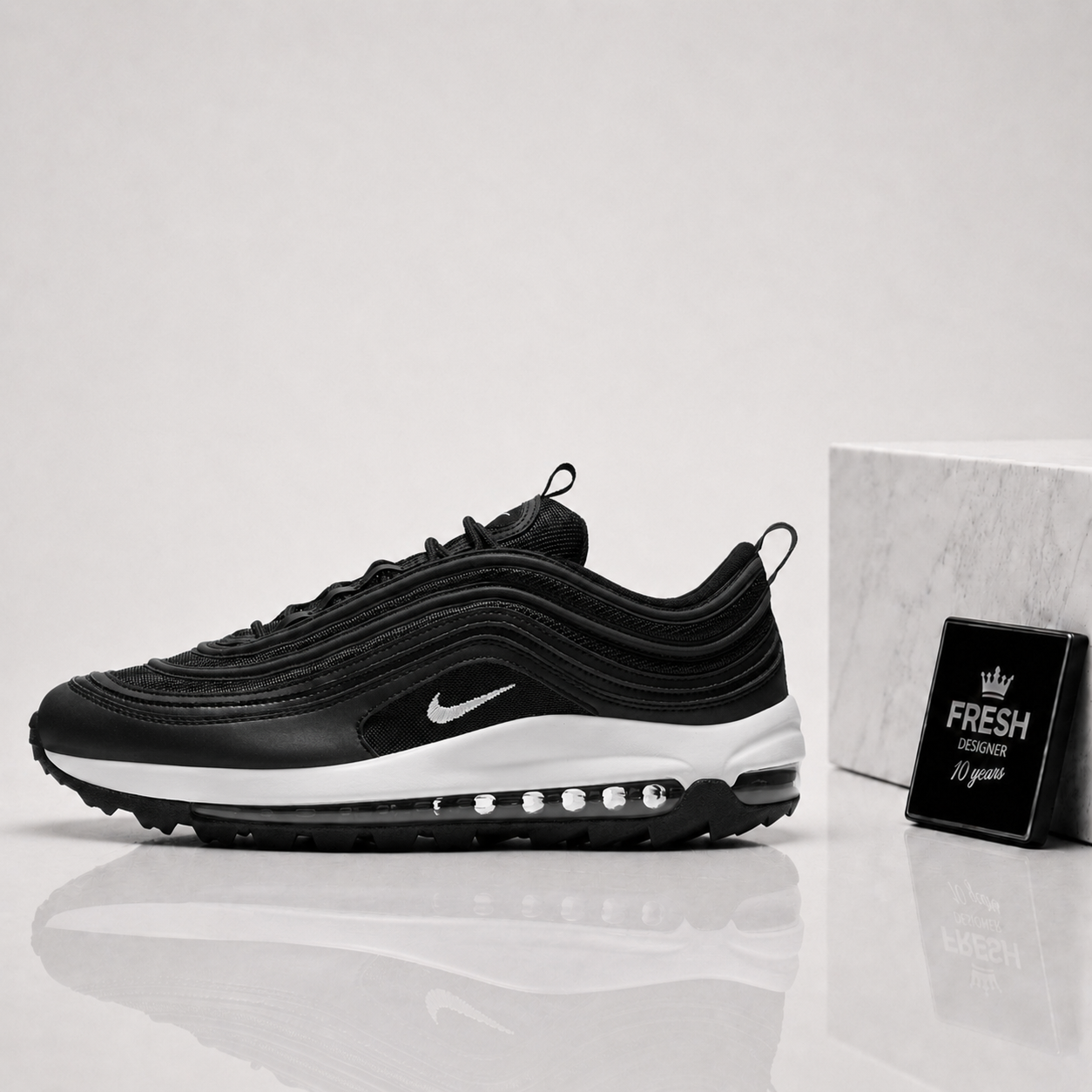 Air max 97 Golf Black white