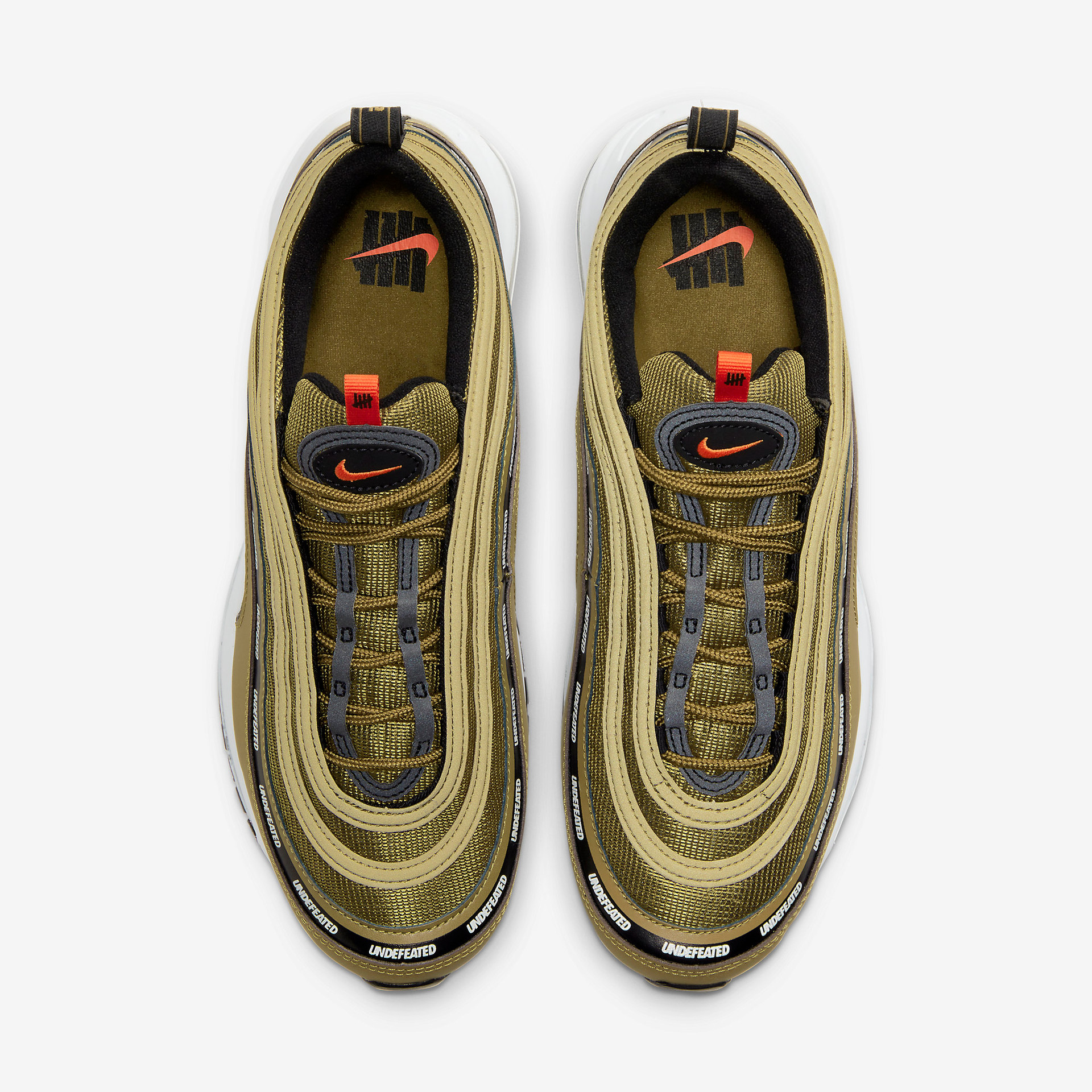Air max 97  UNDEFEATED Black militia green