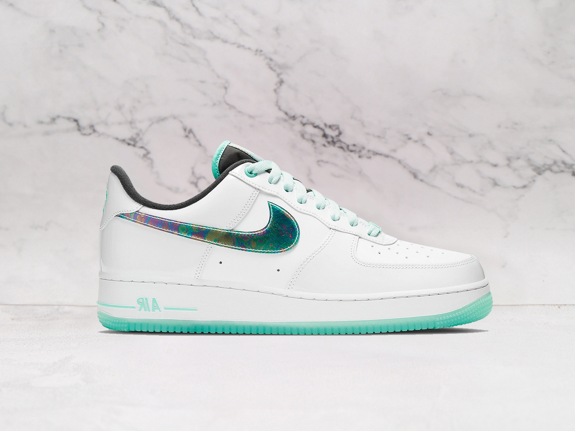 Nike Air Force 1 LV8 'Tropical Twist' – White Leather Upper with Bold Tropical Twist Accents