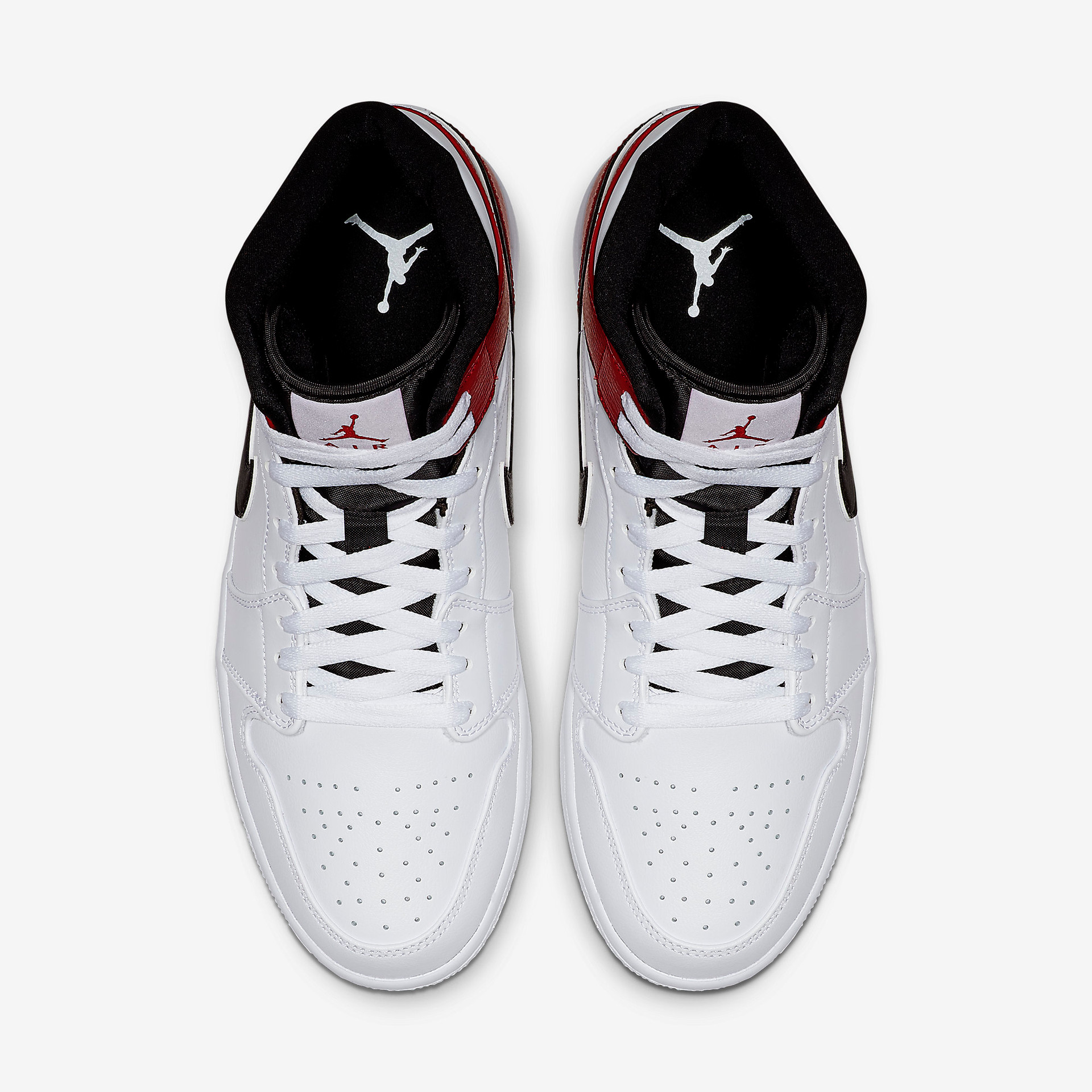 Air Jordan 1 Mid White Chicago