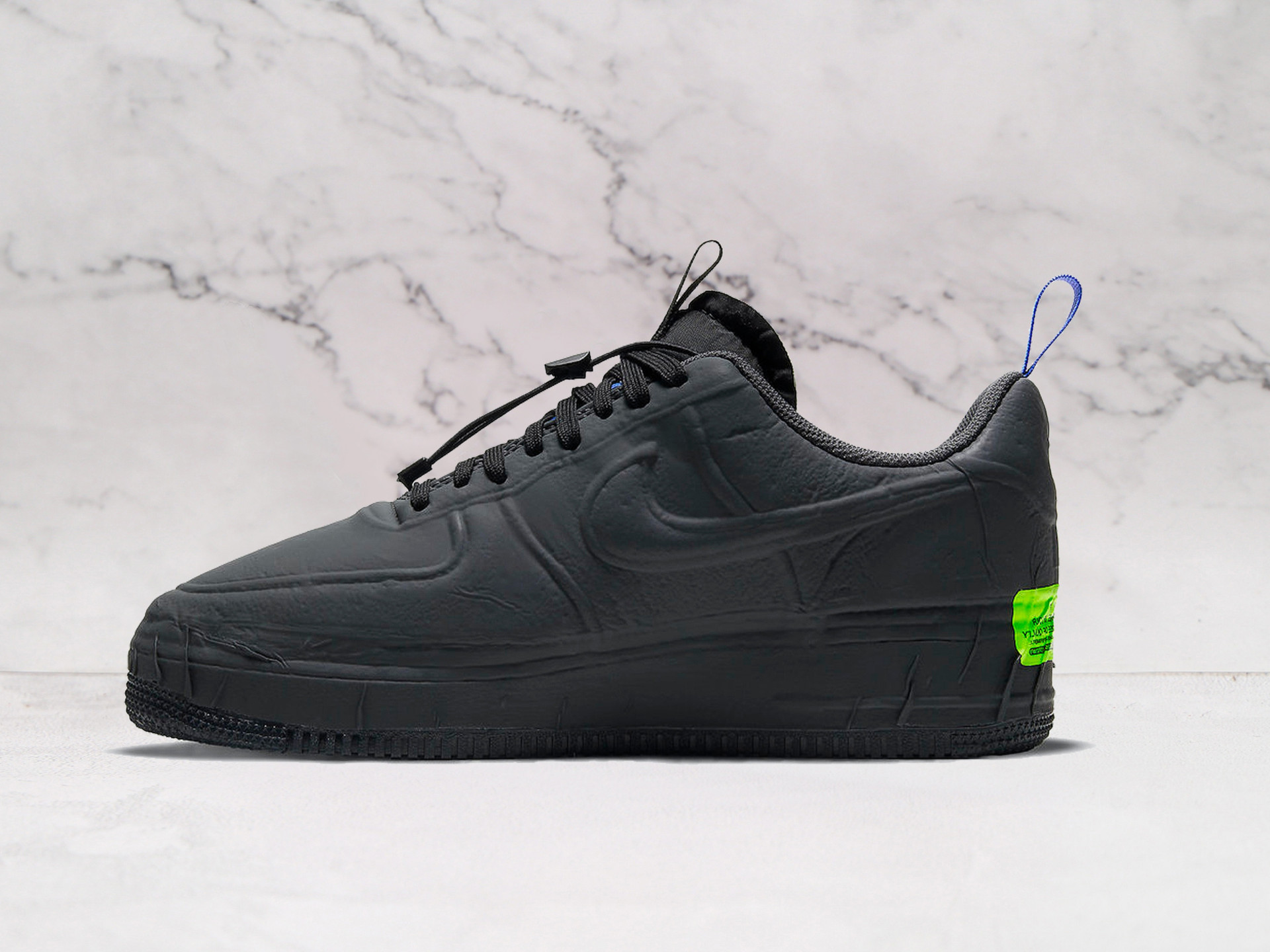 Air Force 1 Experimental Black – Black Sponge Upper with Anthracite