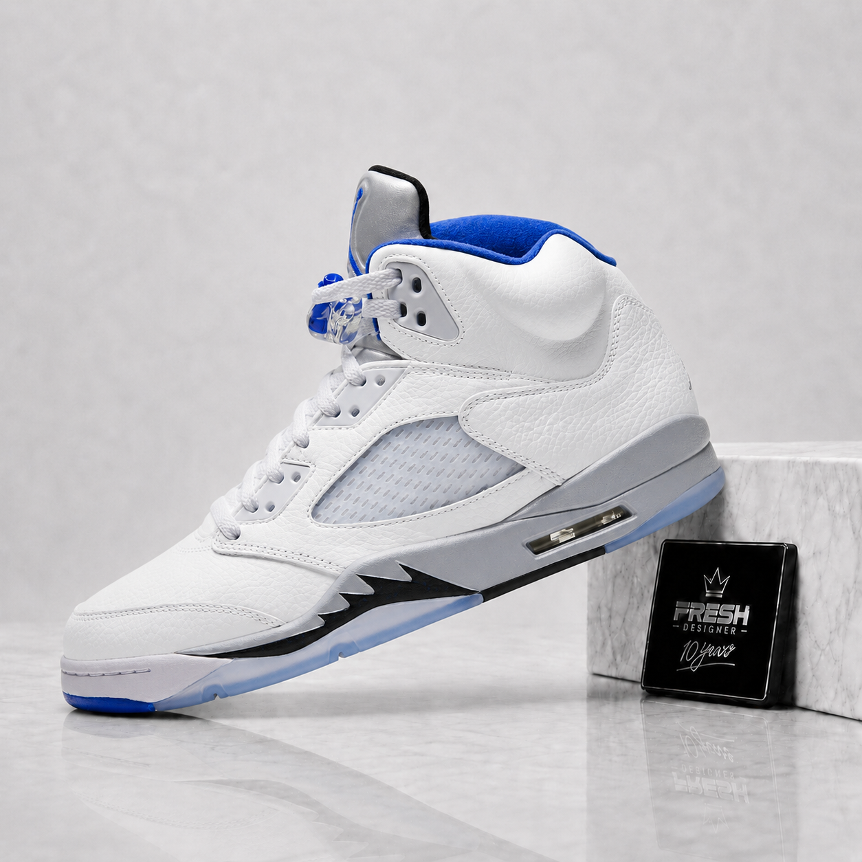 Air Jordan 5 Retro White stealth(2021)