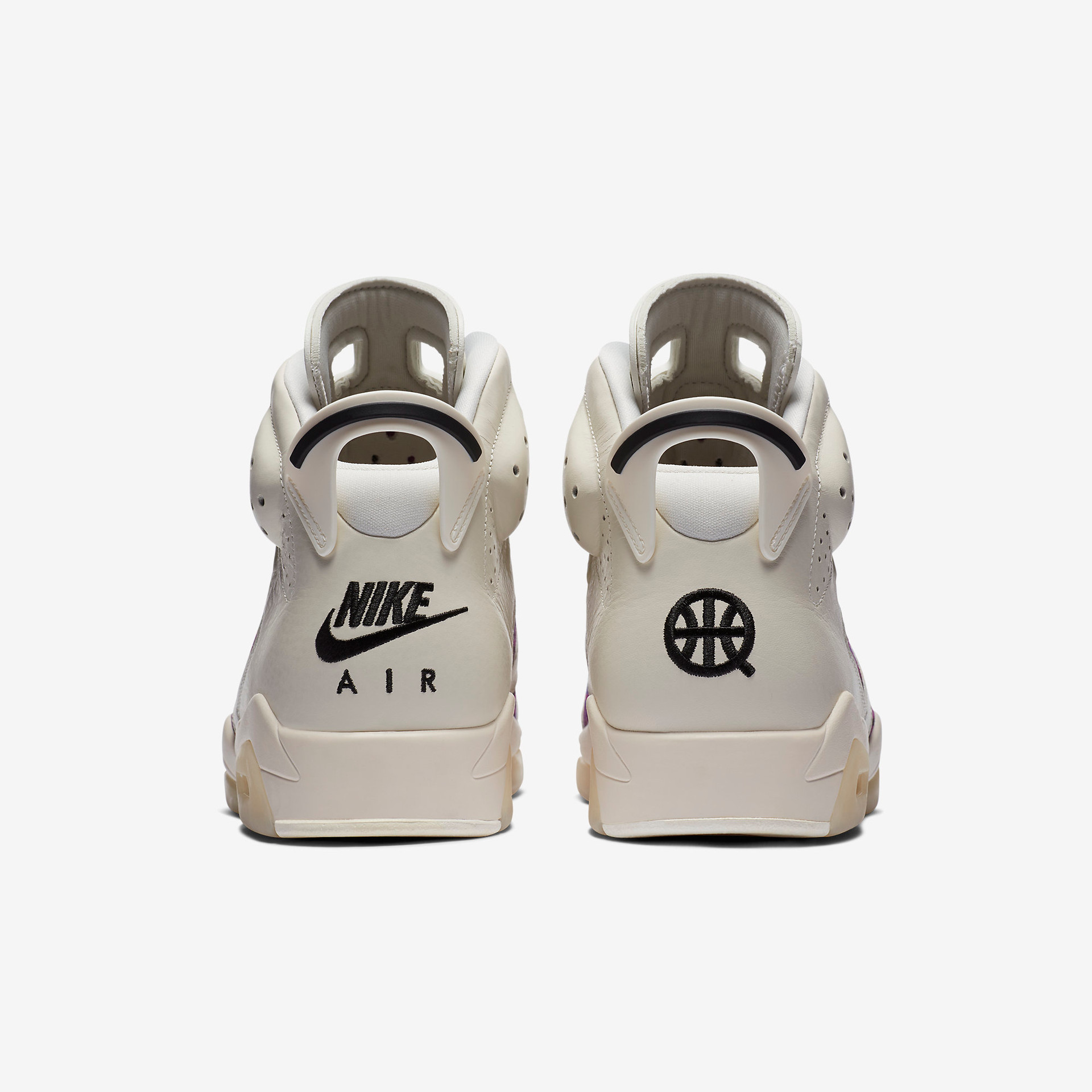 Air Jordan 6 Retro Quai 54 Sail Black(2020)