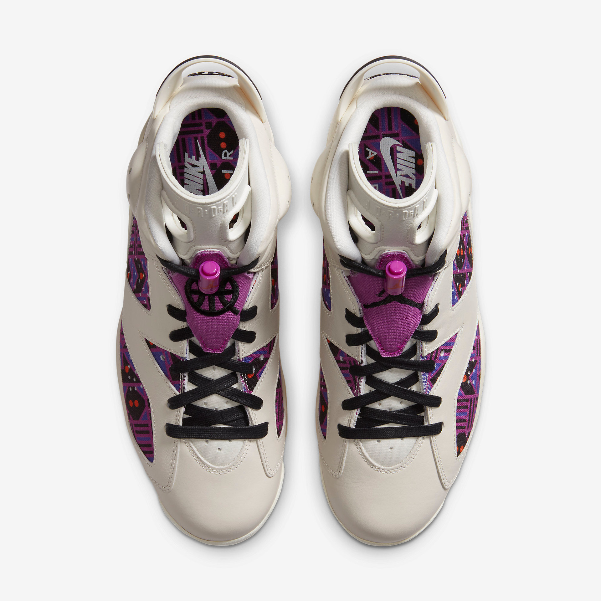 Air Jordan 6 Retro Quai 54 Sail Black(2020)