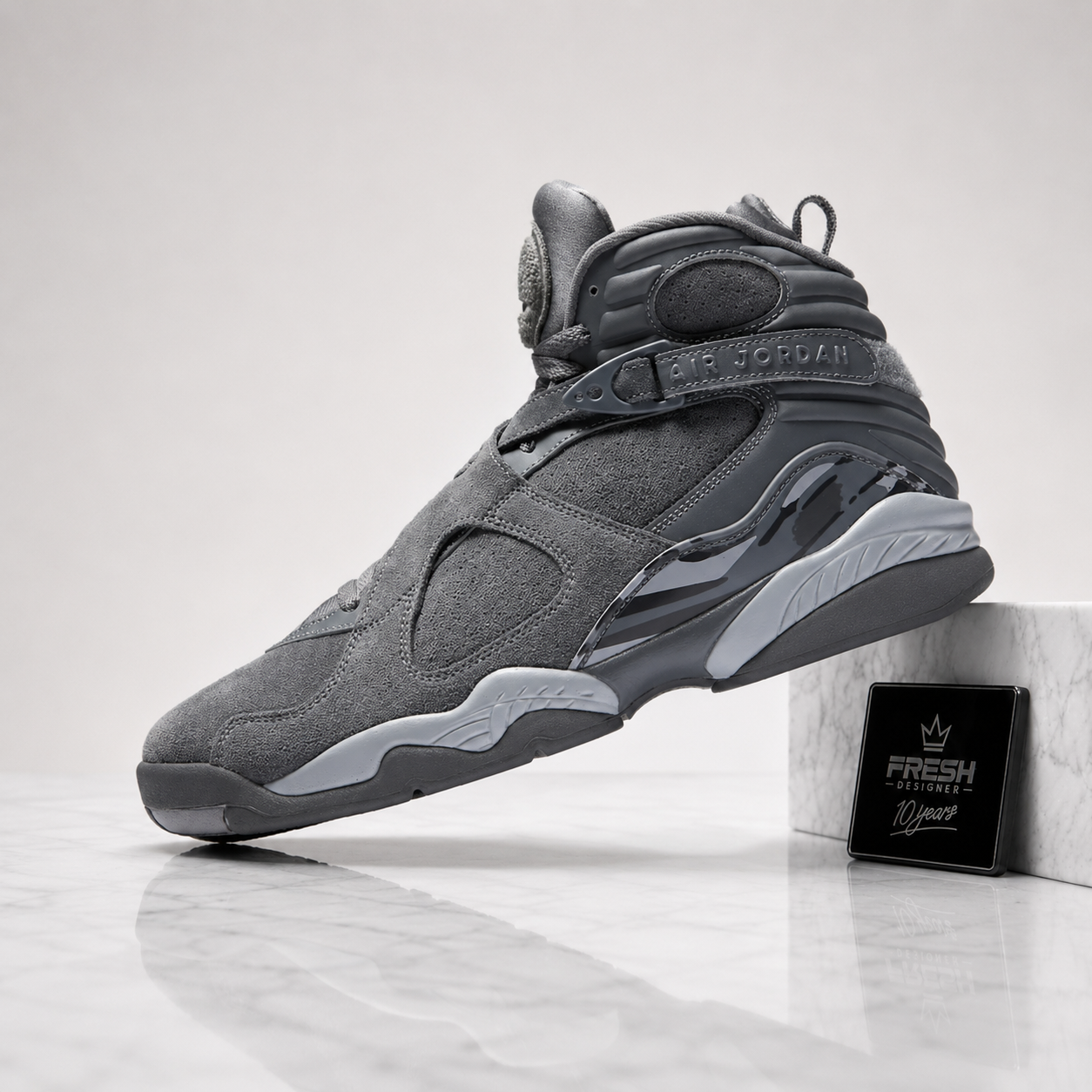 Air Jordan 8 Retro Cool Grey