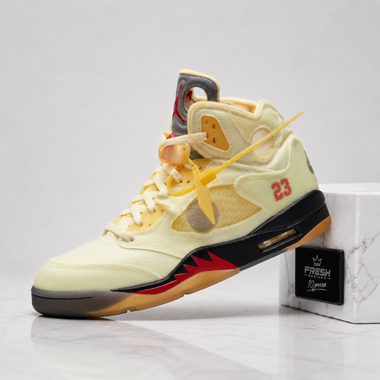 Air Jordan 5 Retro Off-White Sail
