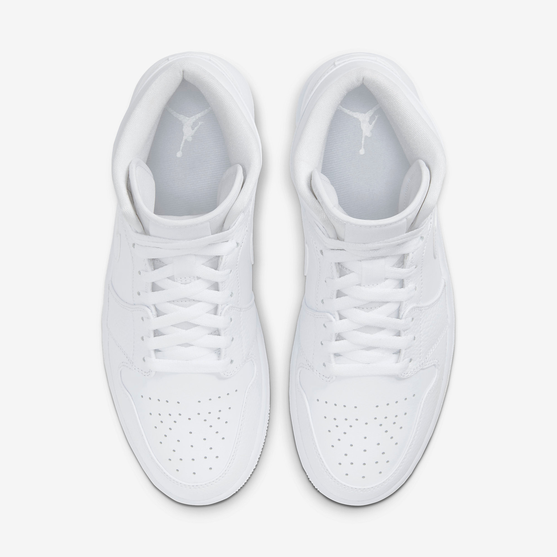 Air Jordan 1 Mid Triple White