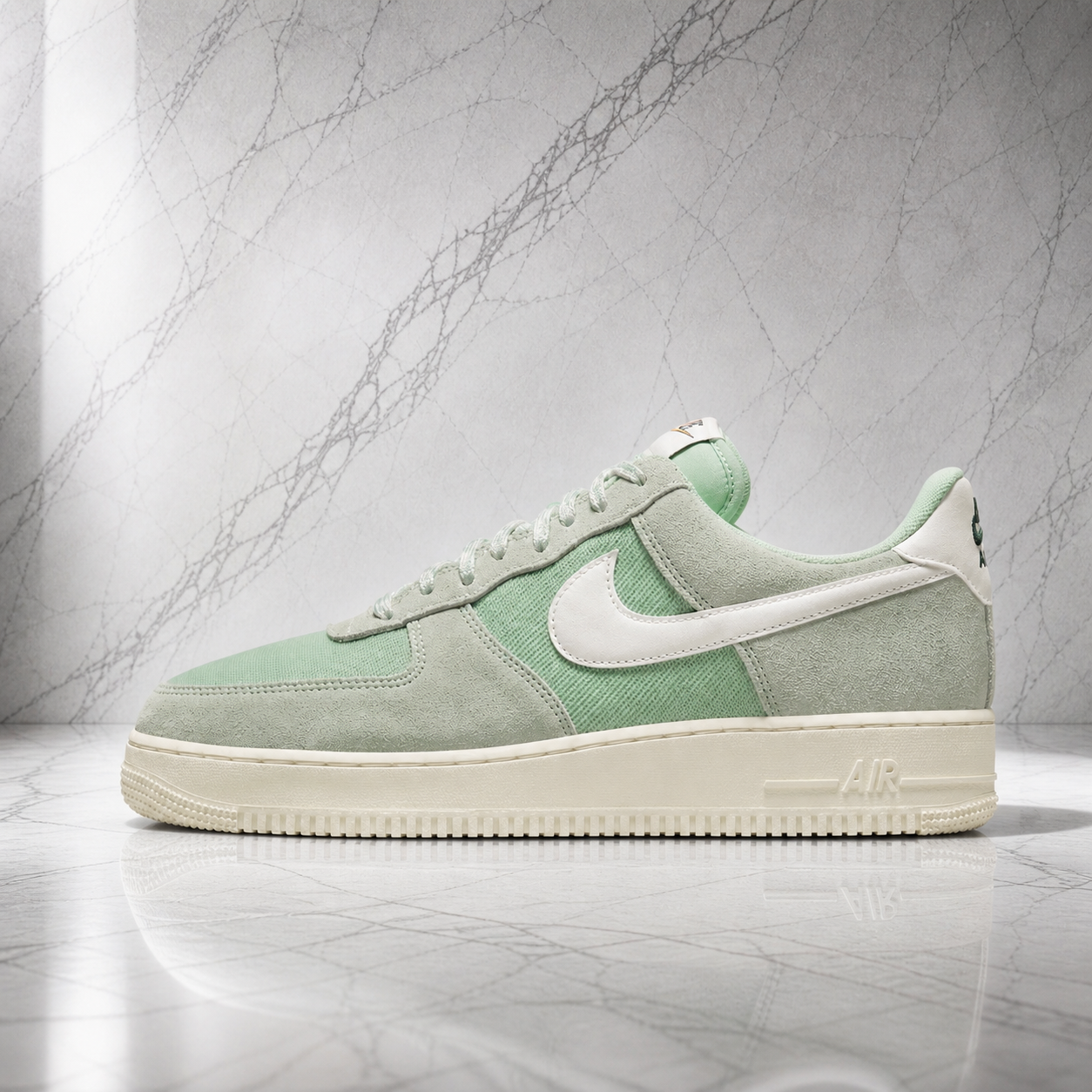 Air force 1 Certified Fresh Enamel green
