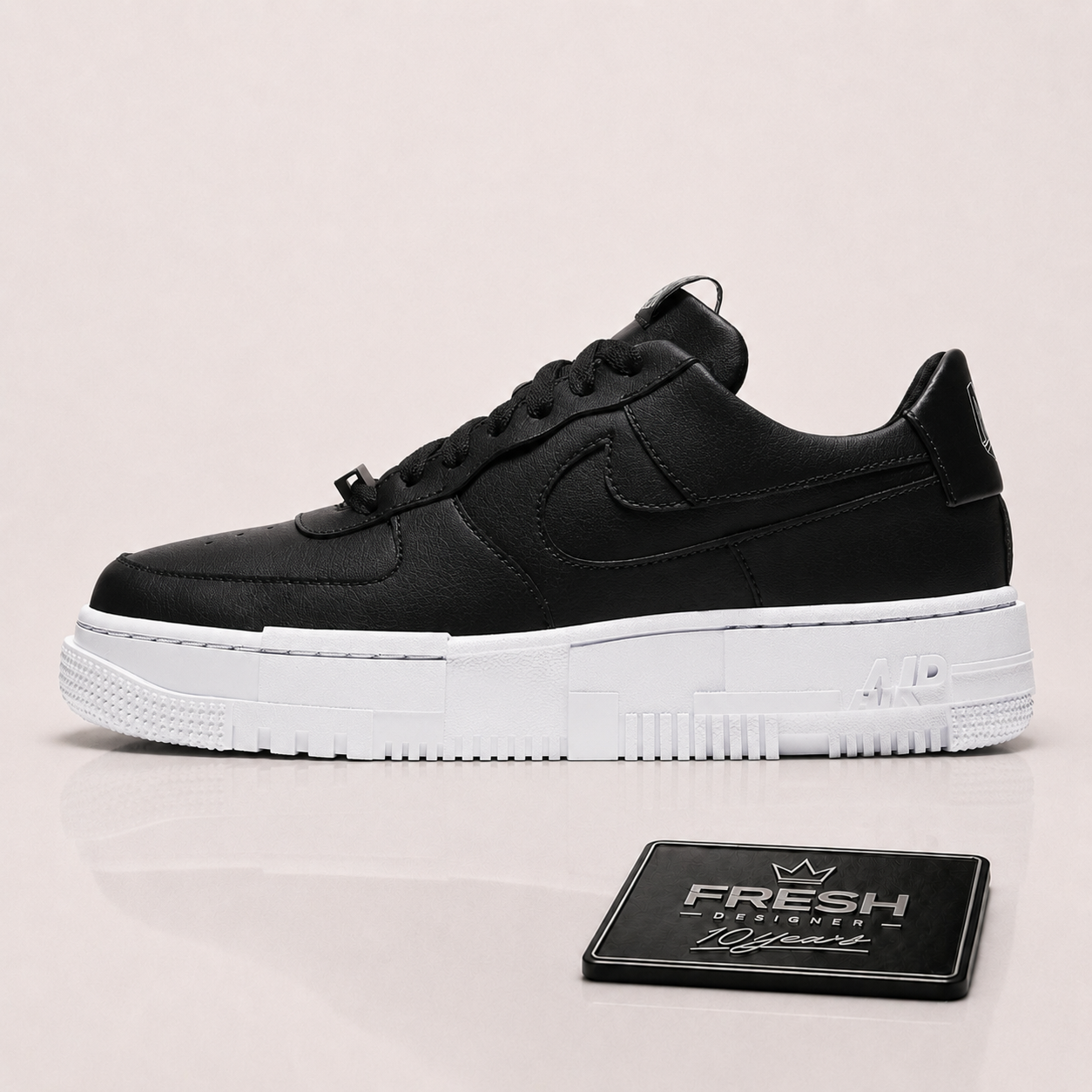 Air Force 1 Pixel Black White