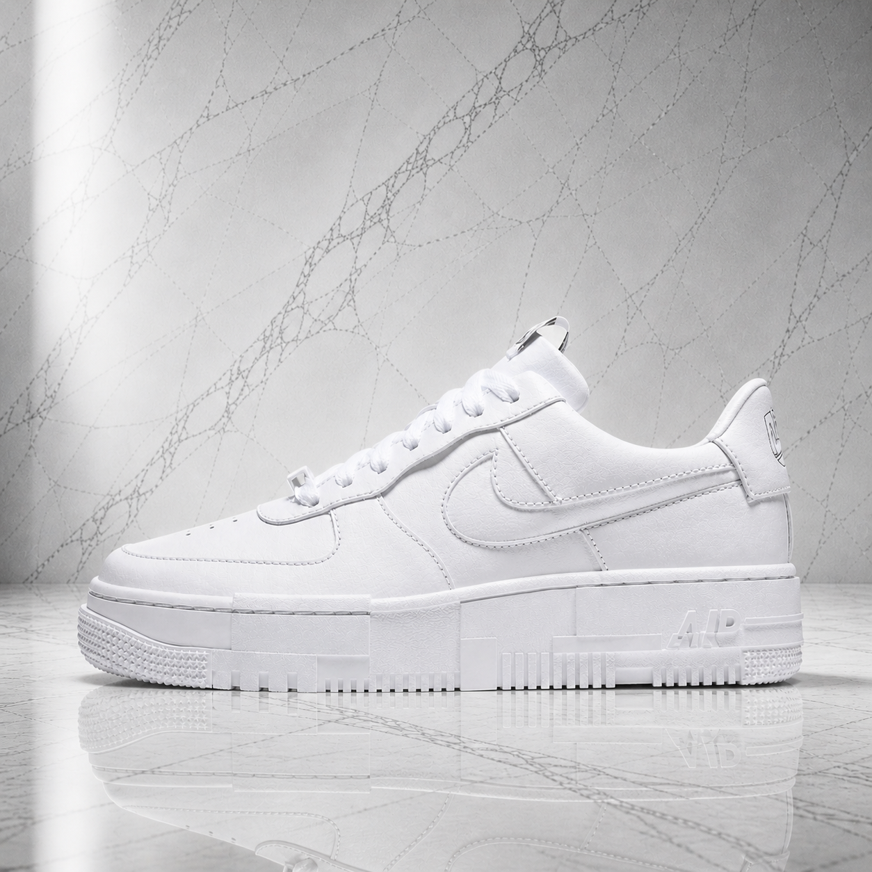 Air Force 1 Pixel Triple White