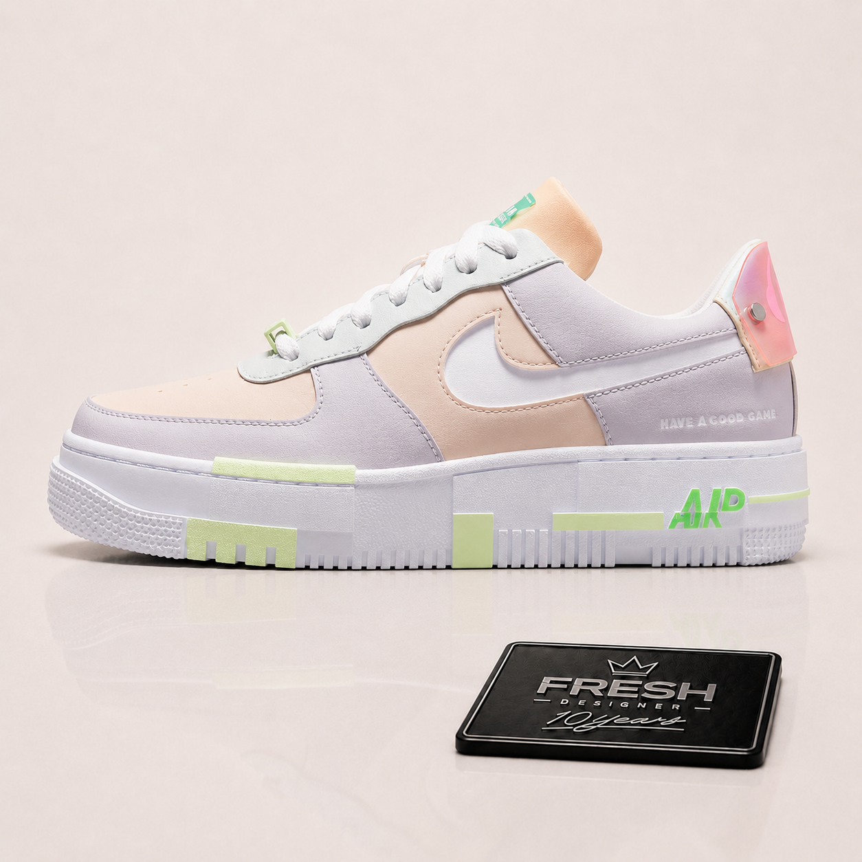 Air Force 1 Pixel LPL Have A Nice Game