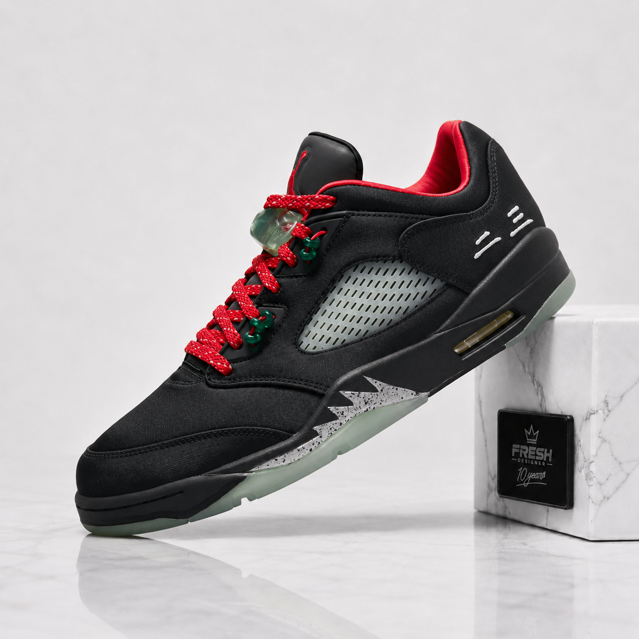 Air Jordan 5 Low Retro CLOT Jade