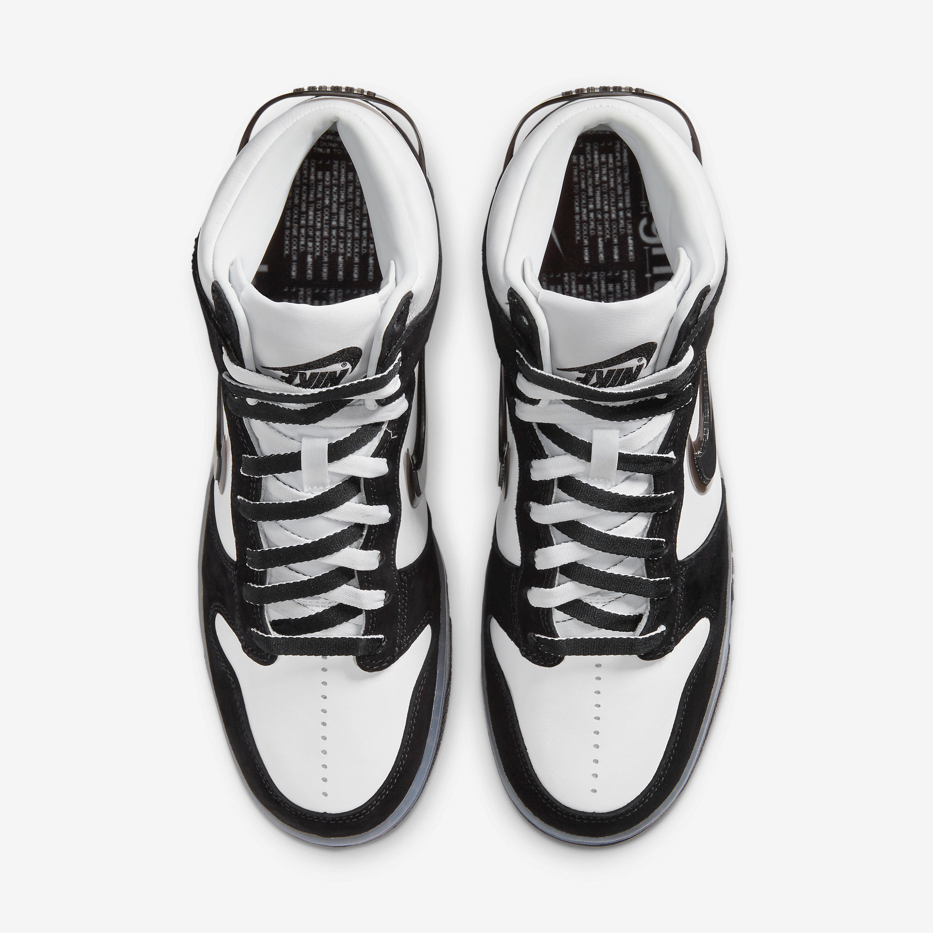 Nike SB Dunk High Slam Jam White Black