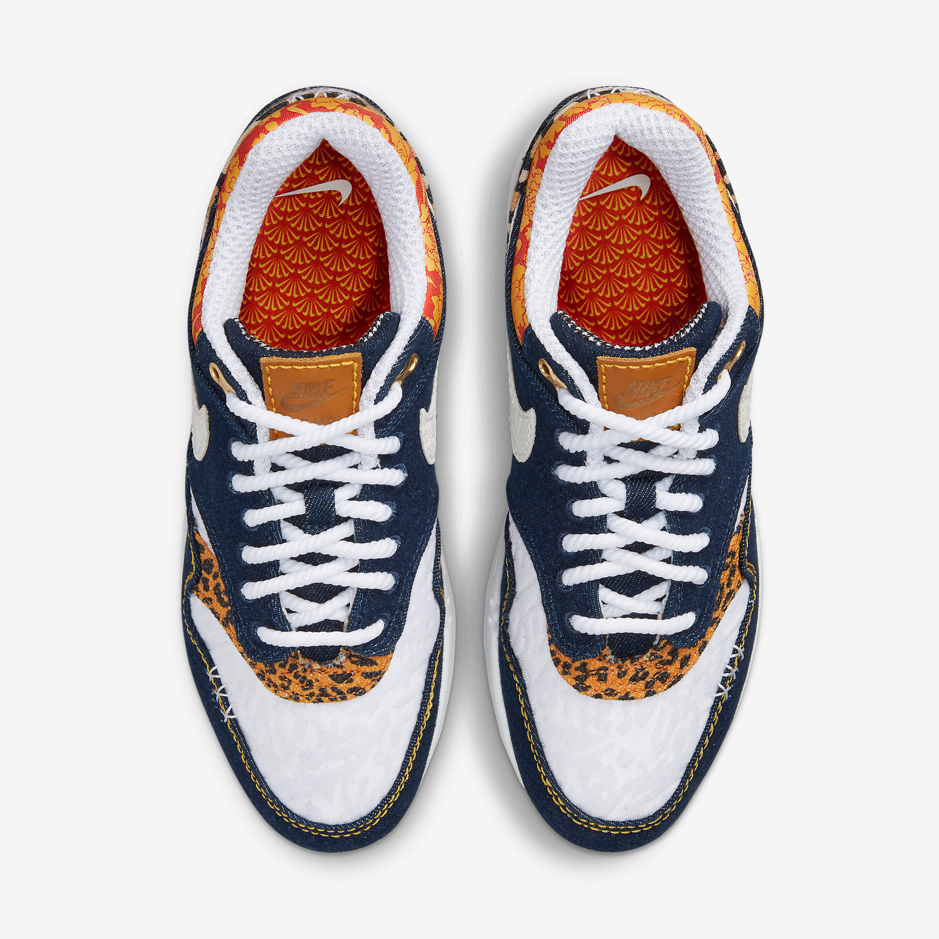 Air Max 1 Premium Leopard Denim