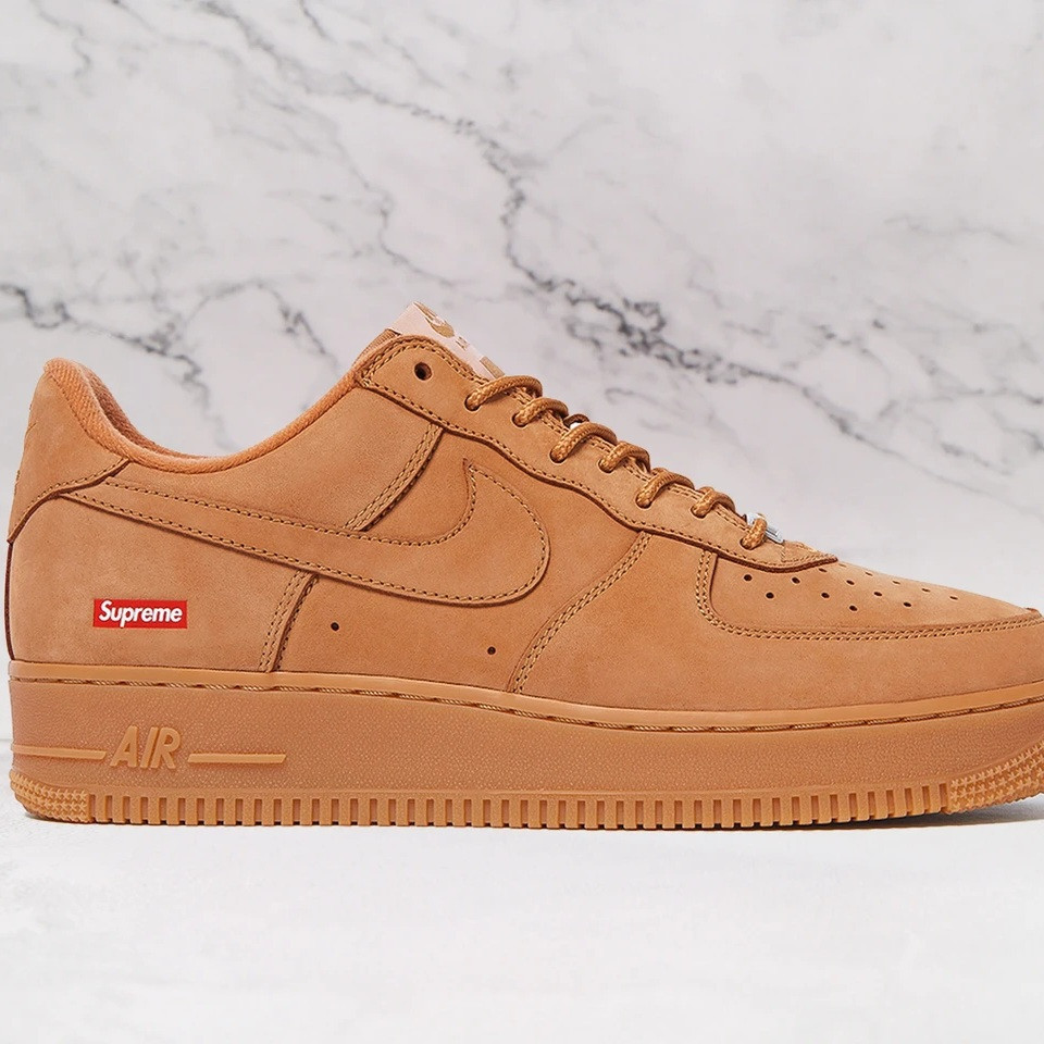 Supreme x Air force 1 Flax