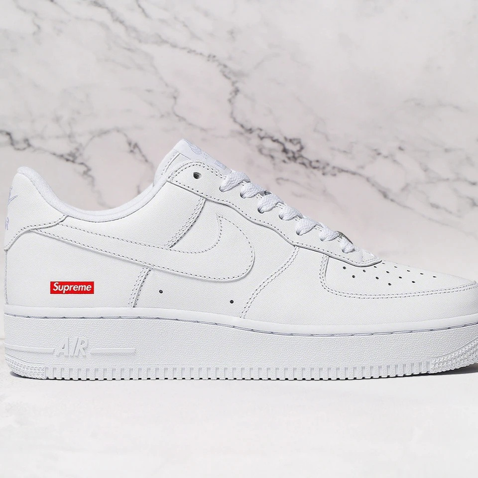 Supreme x Air Force 1 White