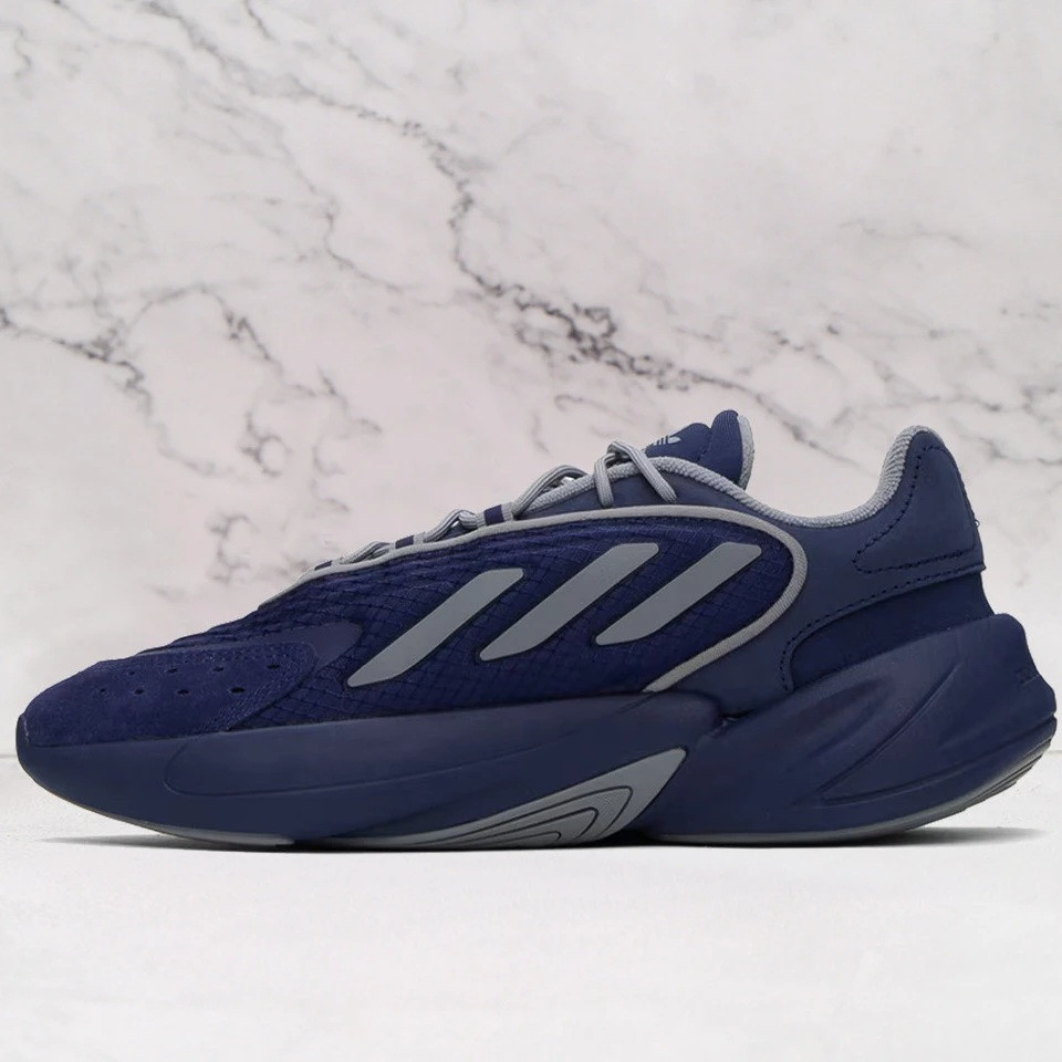 ADIDAS ORIGINALS  Blue & Gray Ozelia Sneakers