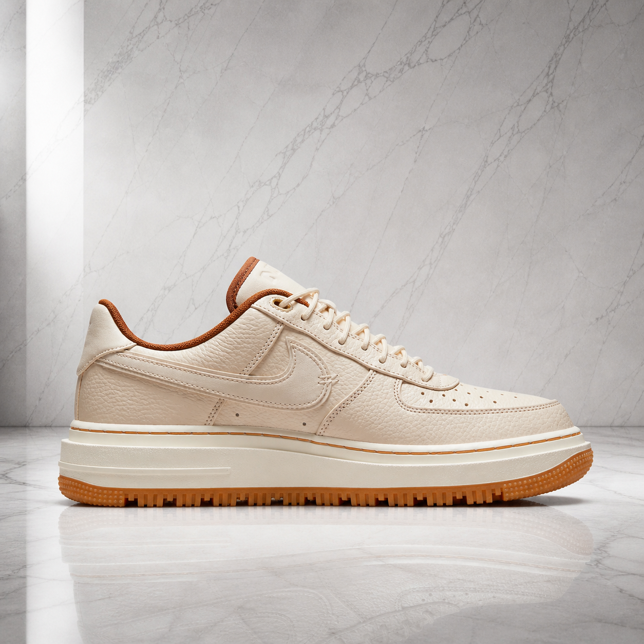 Air Force 1 Low Luxe Pearl White Pecan