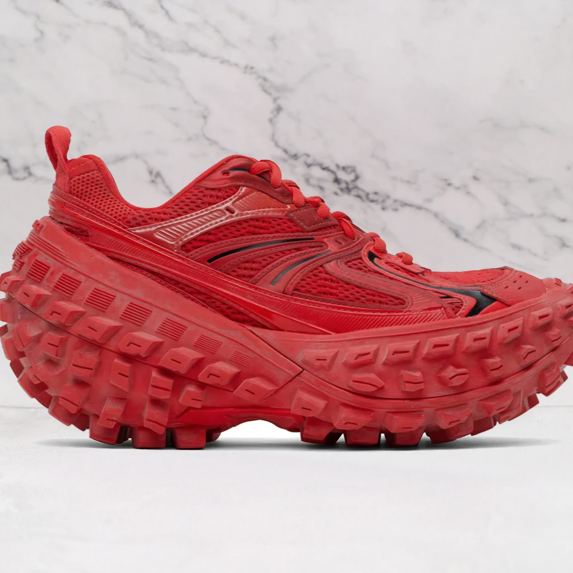 Balenciaga Defender Red Black