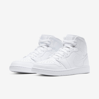 Air Jordan 1 Mid Triple White