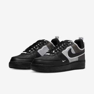 Air Force 1 Low React Black White