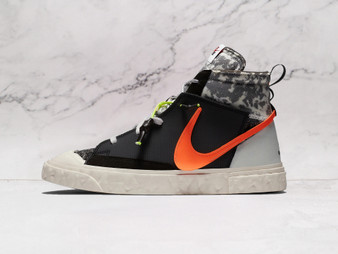 Nike Blazer Mid READYMADE Black Camo sneaker with camouflage upper and exposed foam