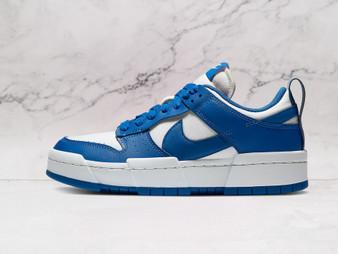 Nike Dunk Low Disrupt 'Game Royal' – White Mesh and Game Royal Leather Sneaker with Platform Sole