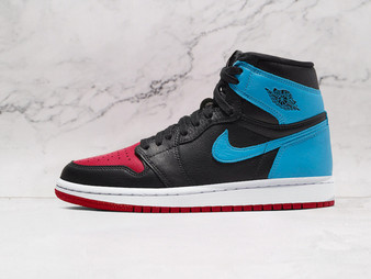 Air Jordan 1 Retro High ‘NC to CHI’ – Premium Leather with UNC Blue & Chicago Red Accents