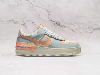 Nike Air Force 1 Shadow Barely Green Crimson Tint – Layered Design with Green and White Tones