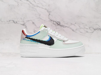 Nike Air Force 1 Shadow Pixel Swoosh – Layered Design with Pixelated Swoosh Logo