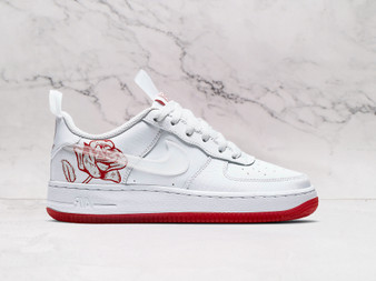 Nike Air Force 1 Bodega Plastic Bag – White Leather Upper with Plastic Overlays and 'Thank You' Message