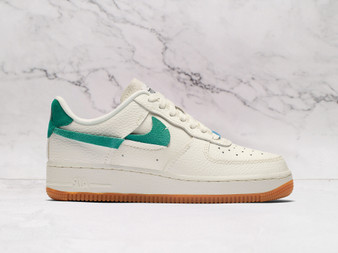 Nike Air Force 1 LXX 'Vandalized' Sail Green – Sail Leather Upper with Mystic Green Swoosh and Gum Outsole