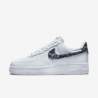 Air force 1 White black Paisley