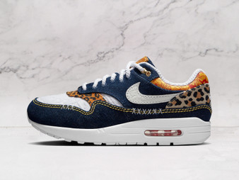 Nike Air Max 1 Premium Leopard Denim – Bold Animal Print Sneaker