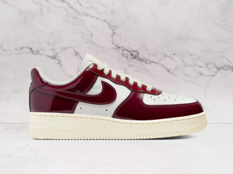Nike Air Force 1 Low Roman Empire with Dark Beetroot overlays