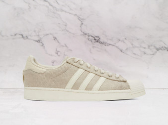 ADIDAS Beige Superstar Sneakers – Minimalist & Timeless