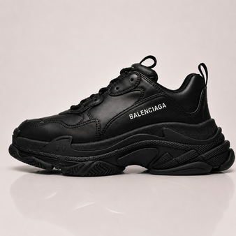 BALENCIAGA  Black Triple S