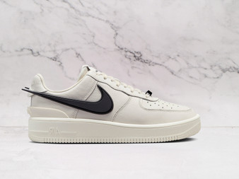 Nike Air Force 1 Low SP AMBUSH Phantom sneaker with Light Bone Swoosh