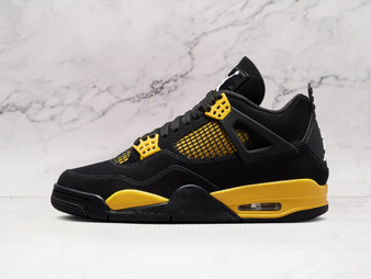 Jordan 4 Thunder 2023 – Black & Yellow Retro Sneaker