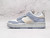 Nike SB Dunk Low Disrupt ‘Summit White Ghost’ – Leather and suede sneaker in Summit White and Desert Sand