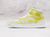 Air Jordan 1 Mid LX 'Opti Yellow' – Light Grey Suede Upper with Semi-Translucent Yellow TPU Overlays