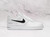 Nike Air Force 1 '07 LV8 'Cut Out Swoosh' – Modern White/Black Design