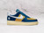 Air force 1 SE Undefeated 5 on it Blue yellow crock