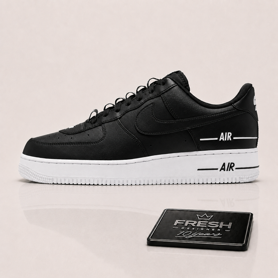 Air force 1 Lv8 Double air Black