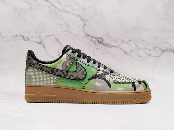Nike Air Force 1 Low 'City of Dreams' 2020 – Black Leather Upper with Patchwork Patterns