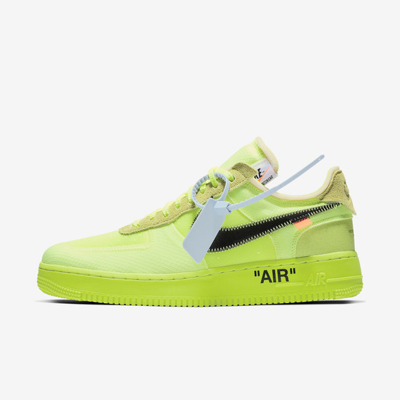 Nike Air Force 1 Off-White Volt