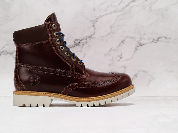 Timberland Premium Waterproof Boots Burgundy