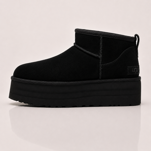 UGG Classic Ultra Mini Platform Boots Black