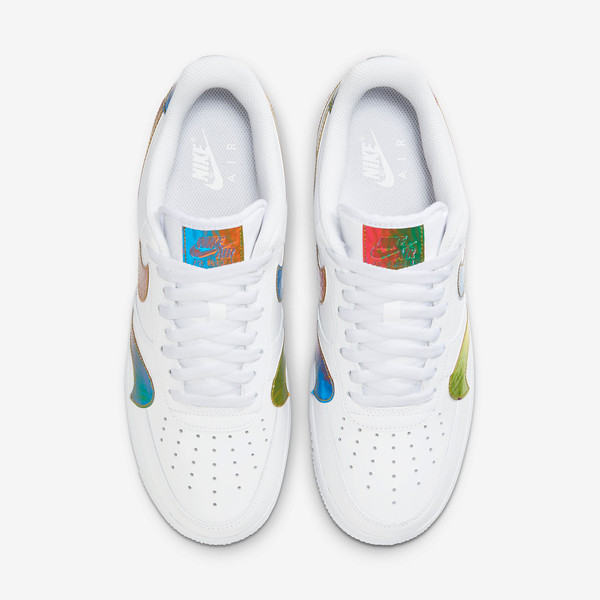 Air Force 1 Low Misplaced Swooshes White Multi